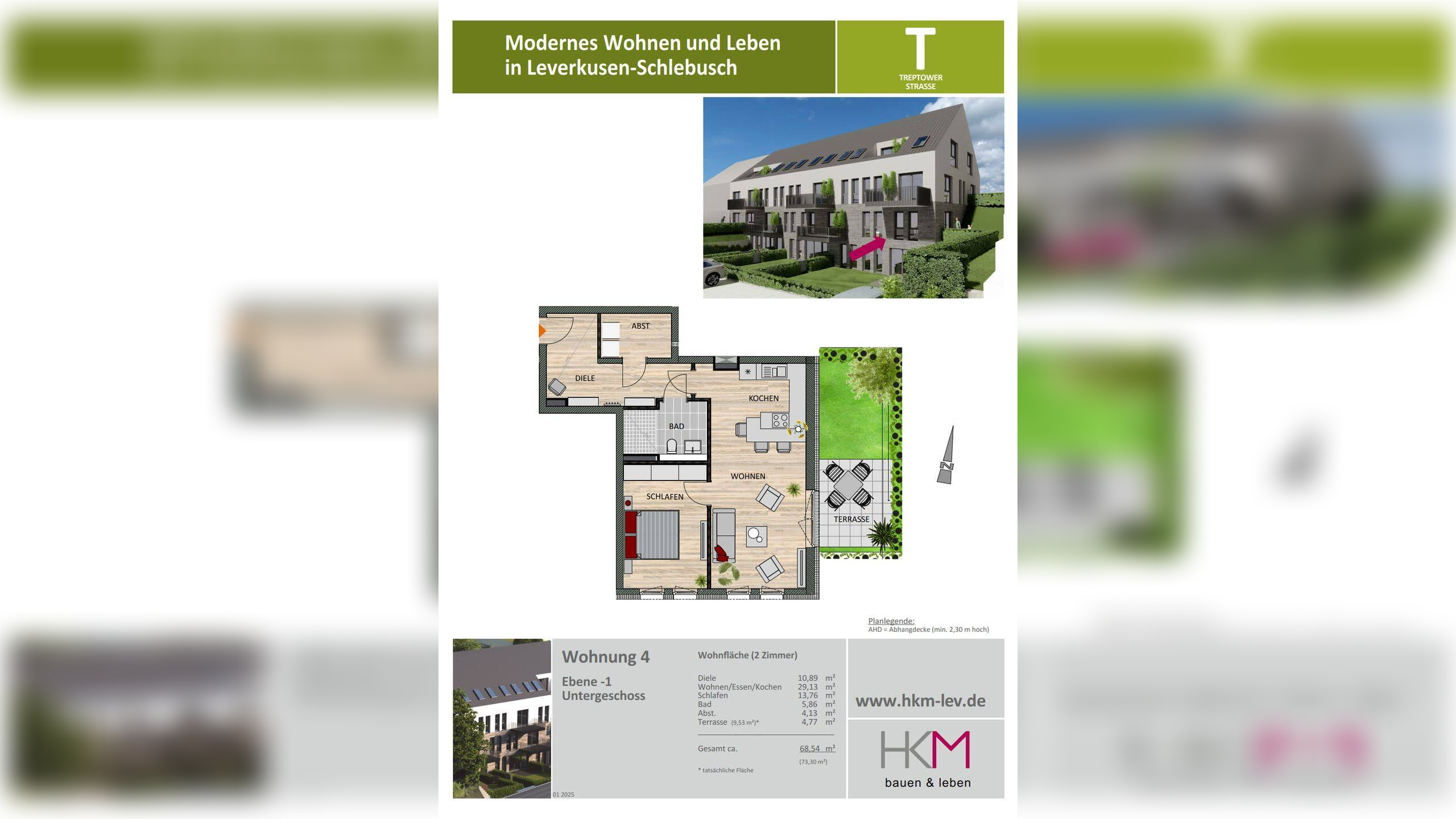 Modernes Wohnen und Leben in Leverkusen Schlebusch – Ihre barrierefreie Traumwohnung zur Miete! – 51375 Leverkusen – Vorschaubild 3