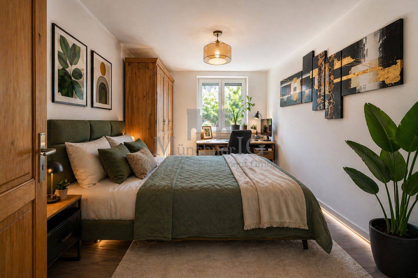 MÜNCHNER IG: Attraktive gut geschnittene Wohnung mit Balkon und eigenem Garten in ruhiger Lage – 80997 München – Vorschaubild 4