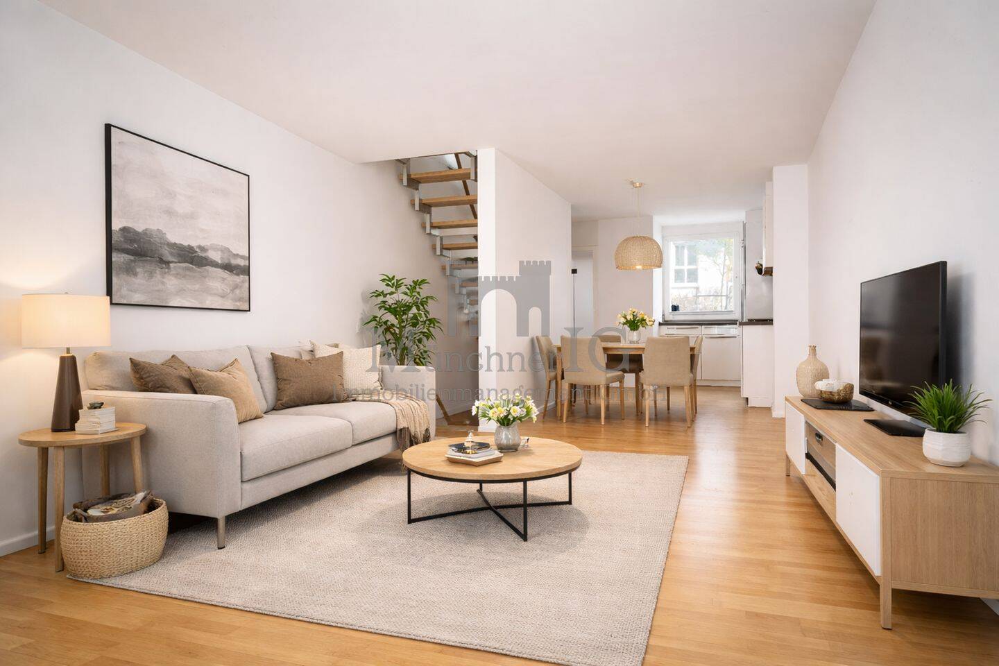 MÜNCHNER IG:: Modernes Reihenhaus-Feeling mit sonnigem Garten in begehrter, ruhiger Lage! – 81477 München – Vorschaubild 3