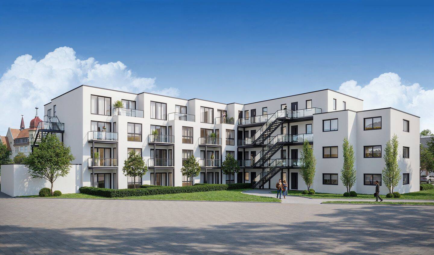 Exklusives Neubauensemble in zentraler Premiumlage von Gelsenkirchen Buer! – 45894 Gelsenkirchen – Vorschaubild 4