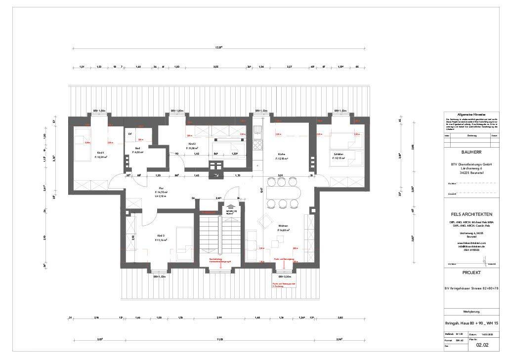 5 Zimmer Wohnung – Erstbezug – 34125 Kassel – Vorschaubild 3