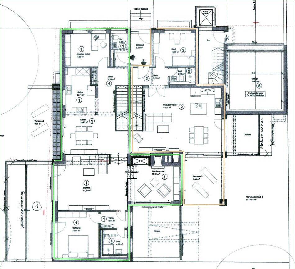 Modernes Wohnen auf zwei Ebenen mit eigenem Garten in ruhiger Bestlage – 81545 München – Vorschaubild 3