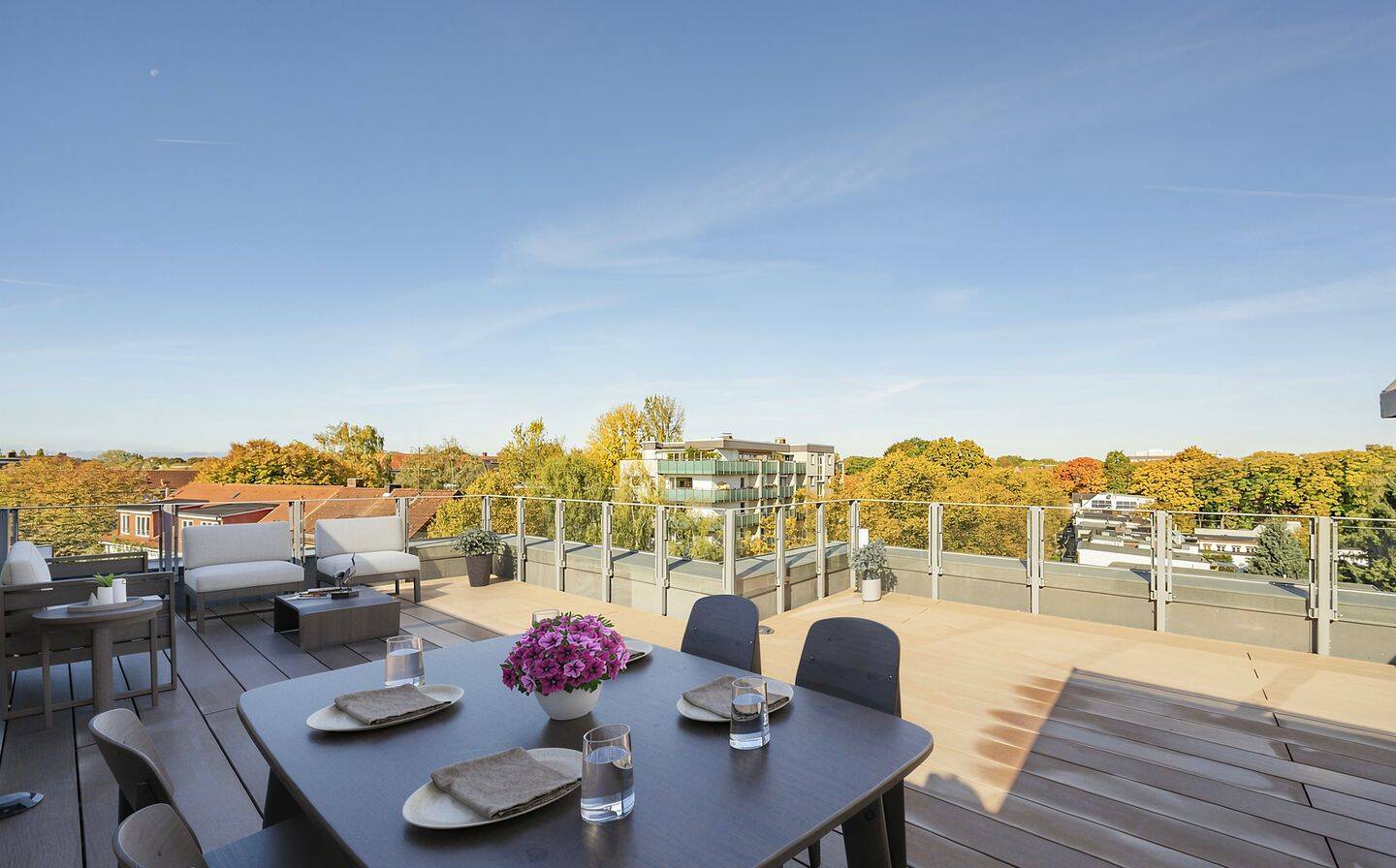 Wohnen auf höchstem Niveau – Penthouse mit Doppelterrasse – 22305 Hamburg – Vorschaubild 3