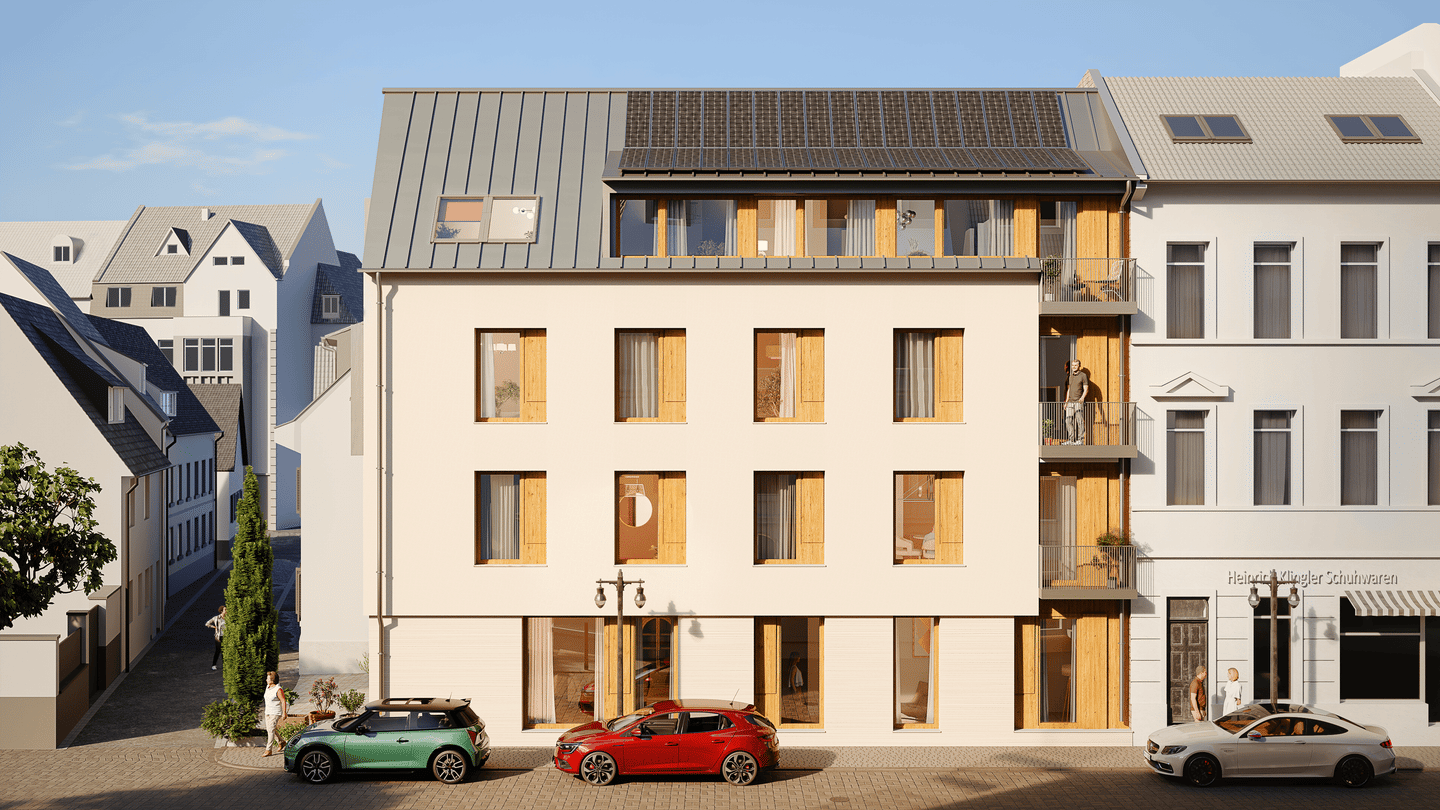 Neubau für Senioren mit Süd-West Loggia Richtung Marktplatz inkl. Kühloption – 69120 Heidelberg – Vorschaubild 3