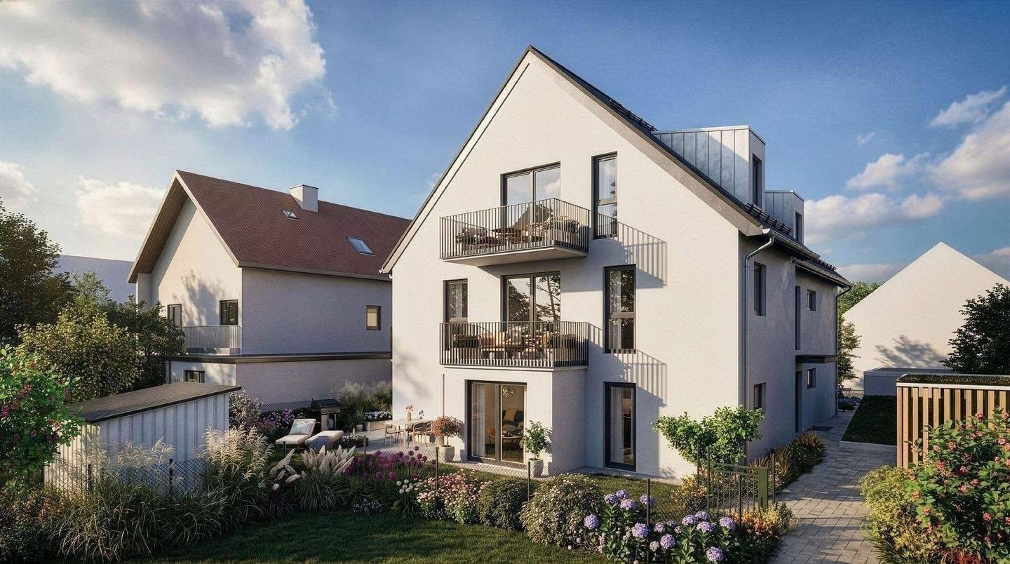 Whg 6 – Wohnensemble „Gipfelglück“ – 2,5 Zimmer-Dachgeschosswohnung – 81825 München – Vorschaubild 3