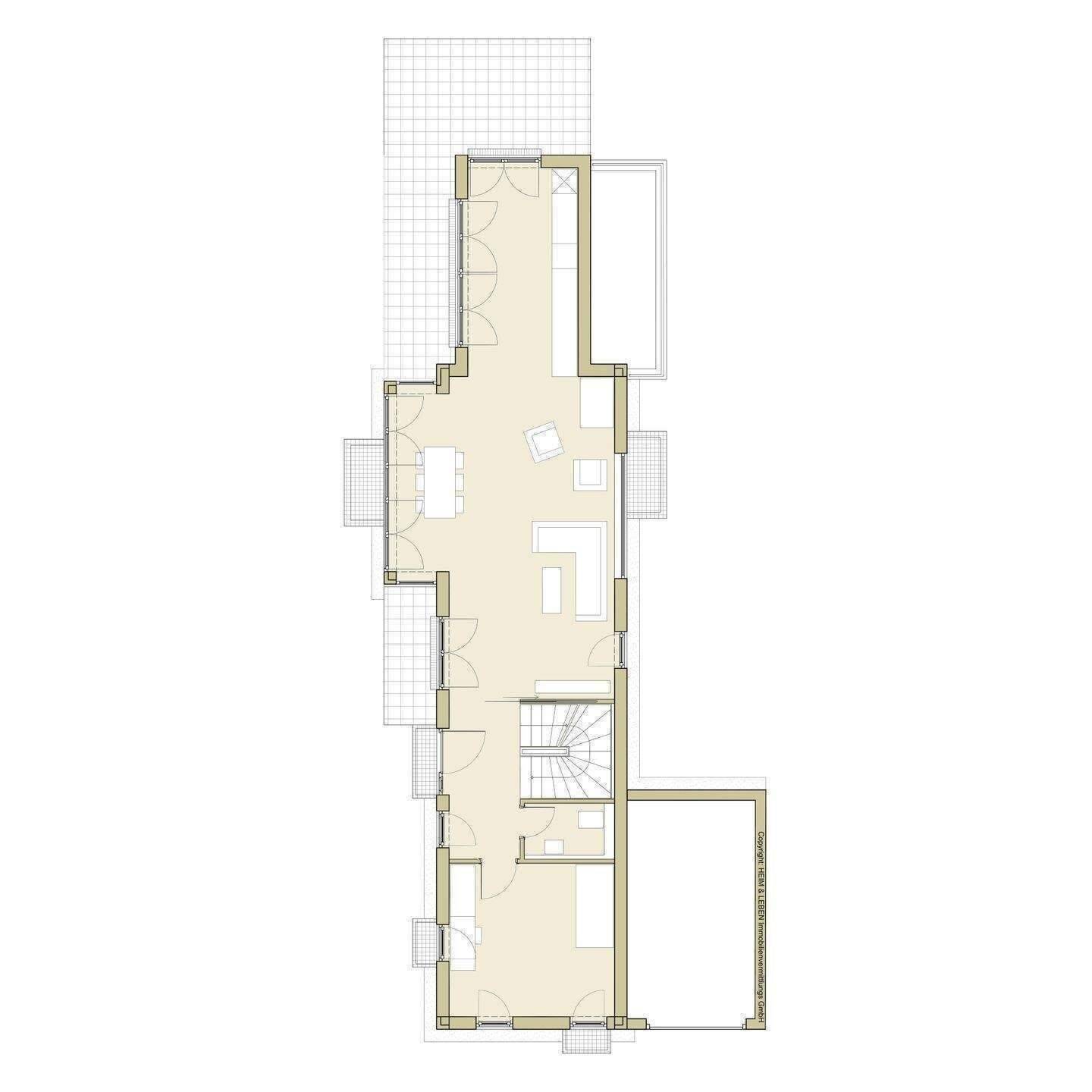 Familiendomizil – Einfamilienhaus mit Garage – 81825 München – Vorschaubild 4