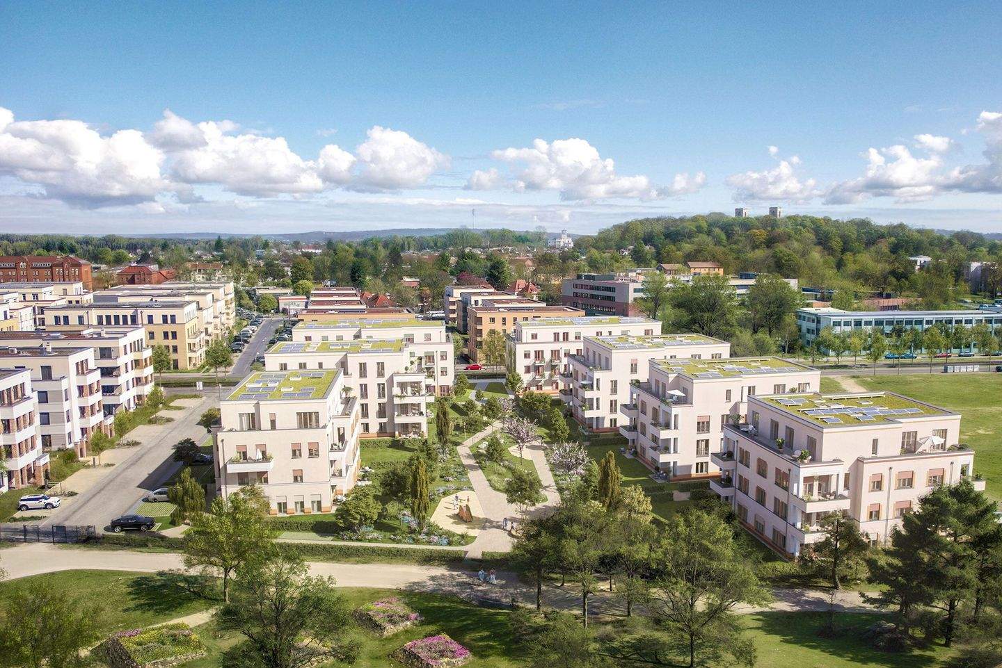 Exklusives Haus im Haus mit Südterrasse und Garten direkt am Volkspark – provisionsfrei – 14469 Potsdam – Vorschaubild 3