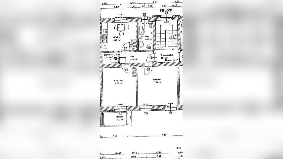 2-Raum Wohnung mit Balkon in Stadtfeld. – Magdeburg – Vorschaubild 3