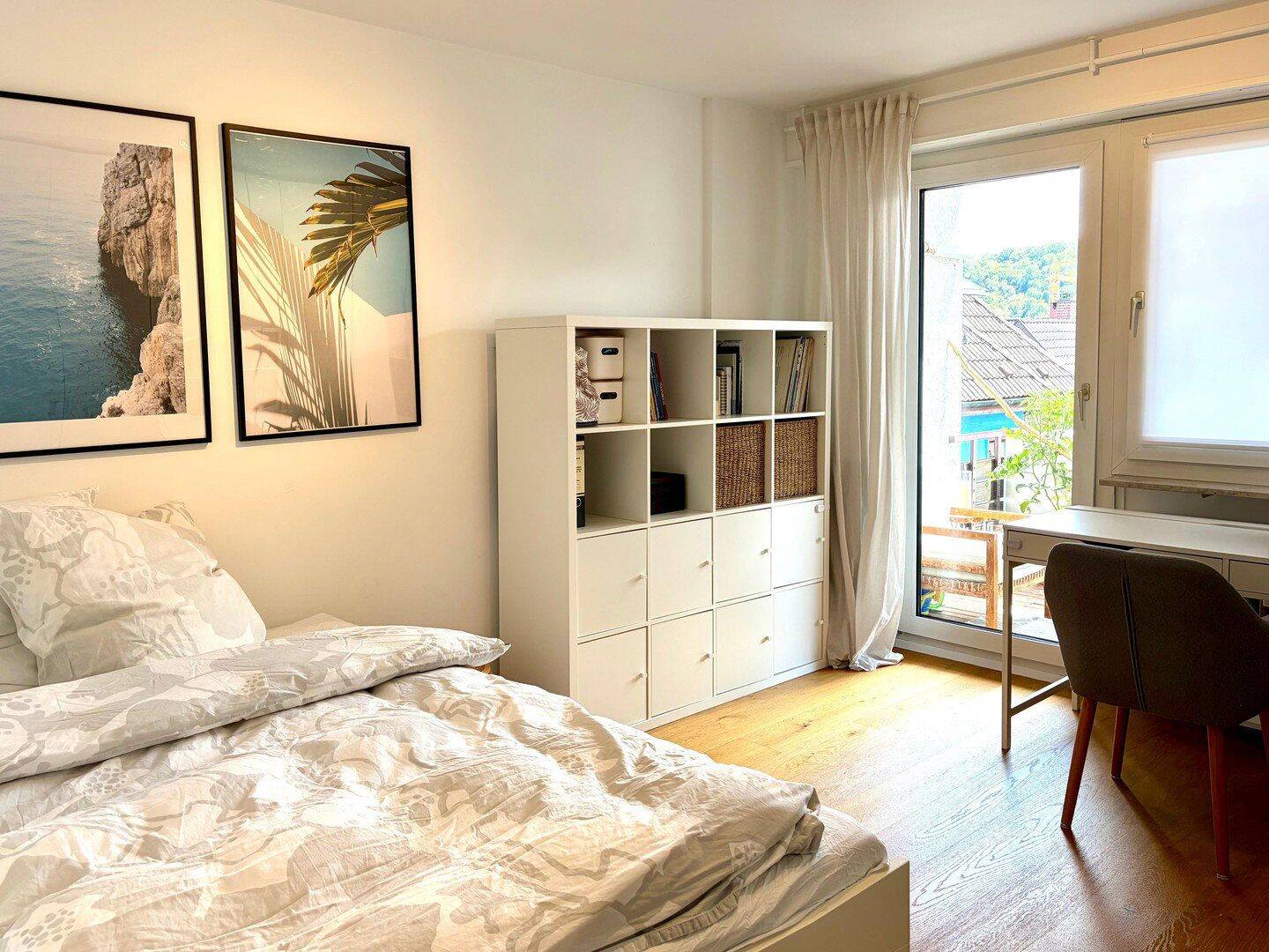 Helle 4-Zi.-Wohnung mit 2 Balkonen & Stellplatz – modernisiert, Süd-West – 70469 Stuttgart – Vorschaubild 5