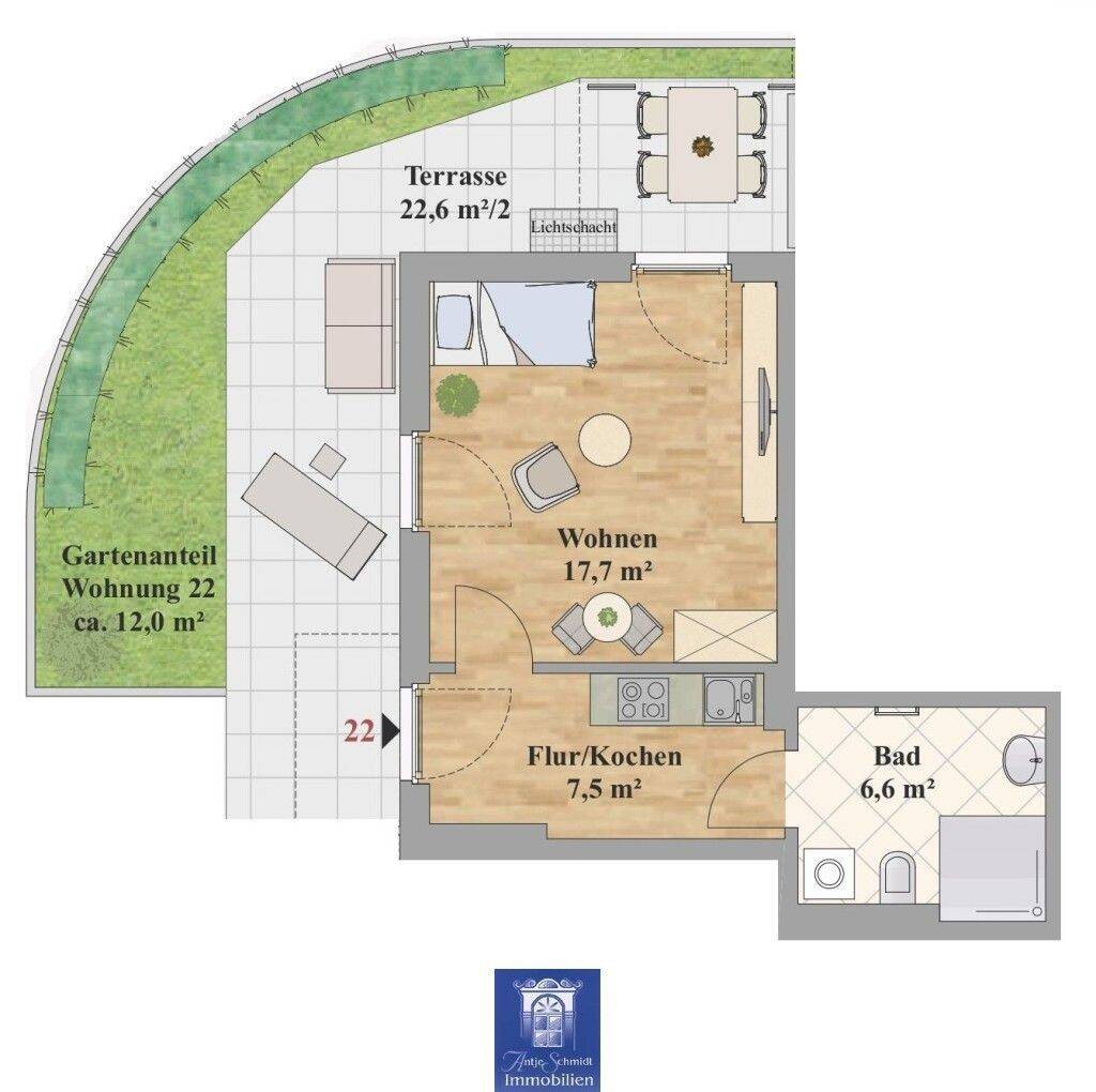 Ihr neuer Lieblingsplatz mit Terrasse und Garten! – 1219 Dresden – Vorschaubild 3