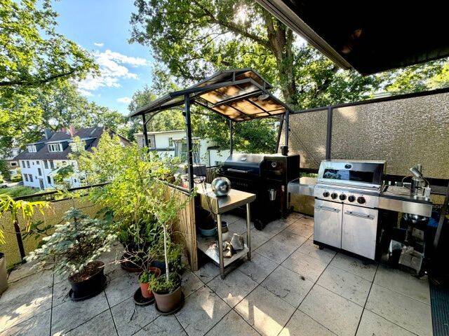 Wohnen wie im Urlaub – Dachgeschosswohnung mit Pool, Sauna, zwei Dachterrassen und Tiefgarage – 22339 Hamburg – Vorschaubild 3