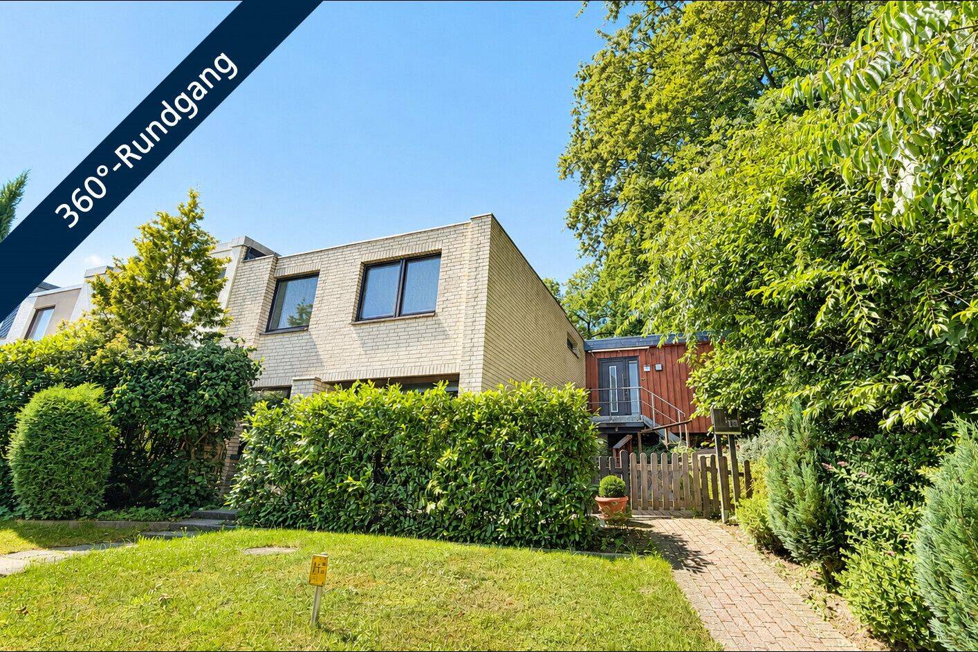 Modernes Reihenendhaus in zweiter Reihe mit Kamin und Privatwald – 21149 Hamburg – Vorschaubild 3