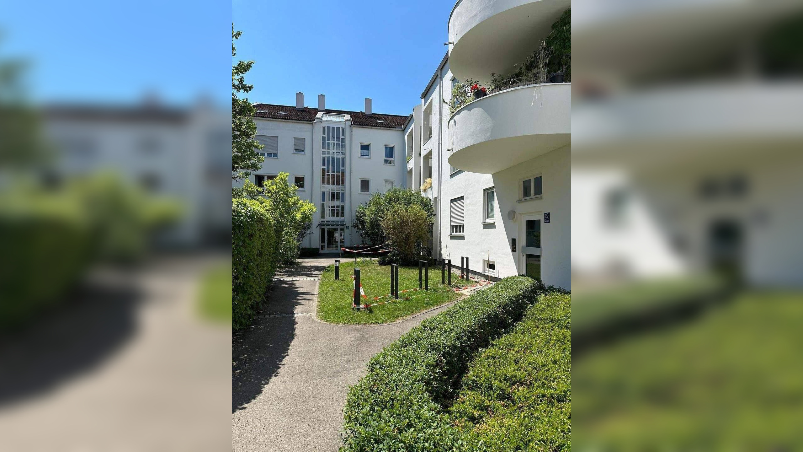 Ruhiger Westbalkon, sehr hell–freie Wohnung im Hochparterre, TG Stellplatz – 81241 München – Vorschaubild 3