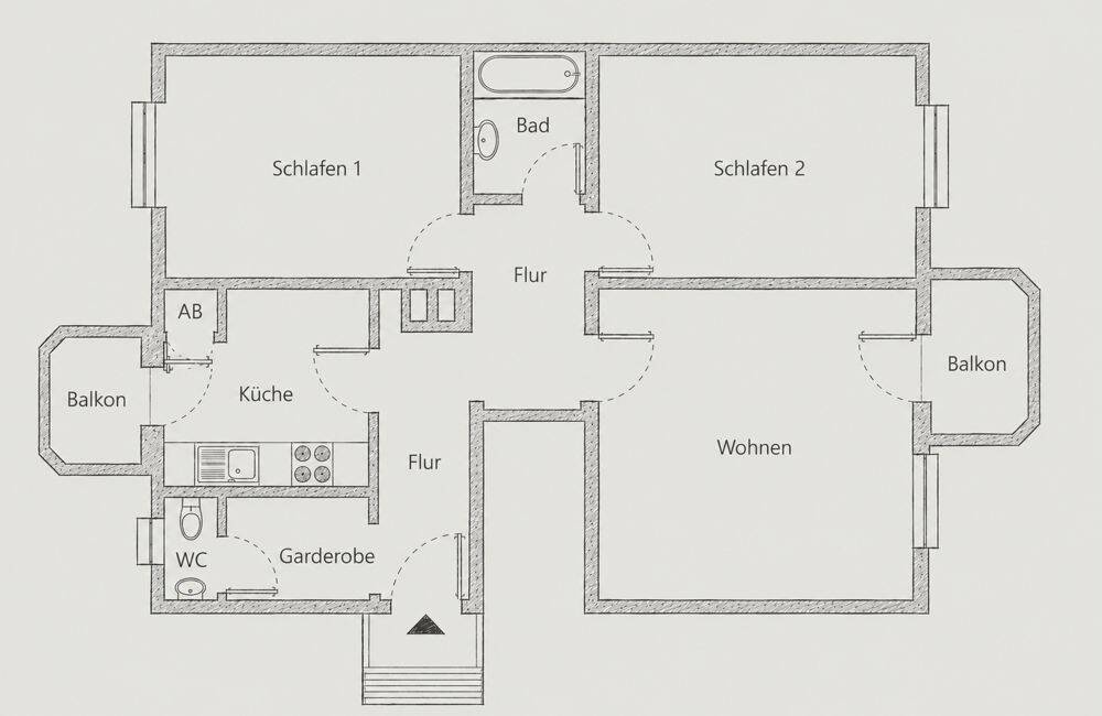 (14) 3-ZIMMER-WOHNUNG MIT BLICK AUF DAS ISARUFER I ZENTRAL IN MÜNCHEN LEHEL – 80538 München – Vorschaubild 5