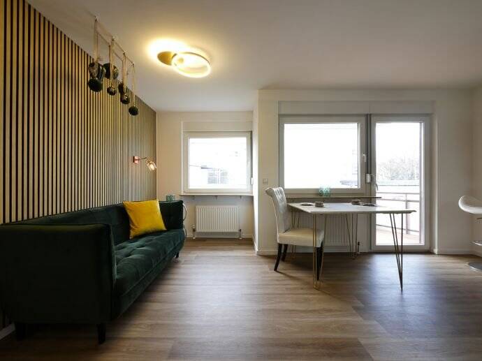 moderne und ruhige 2-Zimmer-Wohnung in Stuttgart-Stöckach mit Stellplatz – WOHNEN AUF ZEIT – 70190 Stuttgart – Vorschaubild 3