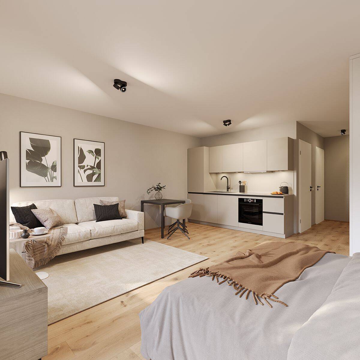 Neubau Erstbezug: Exklusive und hochwertig ausgestattete 1 Zimmer HP-Wohnung in Hastedt- Haus C – 28207 Bremen – Vorschaubild 3