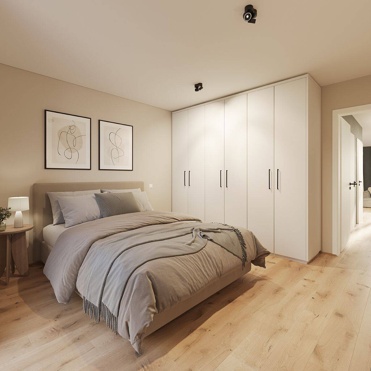 Neubau Erstbezug: Exklusive und hochwertig ausgestattete 3 Zimmer Wohnung im 2. OG – Haus C – 28207 Bremen – Vorschaubild 3