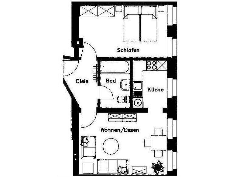 Helle 2-Raumwohnung in der 2. Etage – zentrumsnah & mit EBK möglich – Chemnitz – Vorschaubild 4
