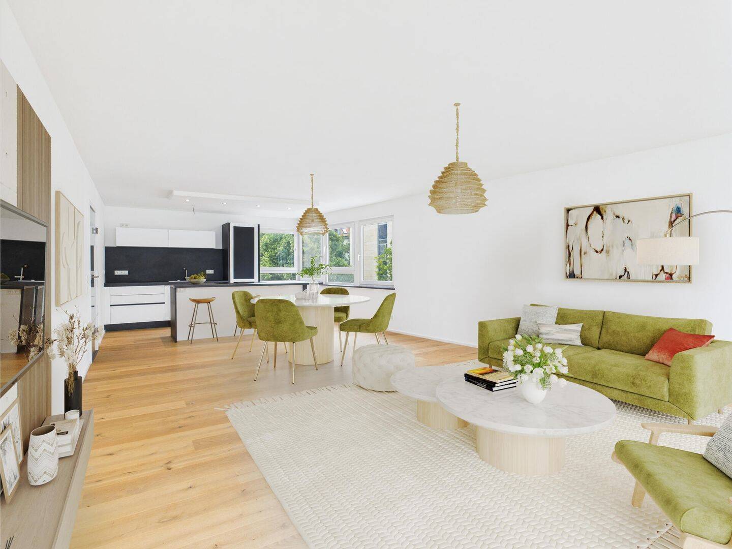 Exklusive 3-Zi-Wohnung mit Panoramaterrasse – urbanes Wohnen nahe der Regensburger Altstadt! – 93055 Regensburg – Vorschaubild 3