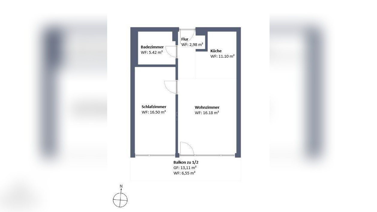 Modern wohnen in Solln, hochwertige 2-Zimmer-Wohnung & zeitnah bezugsfrei! – 81479 München – Vorschaubild 8