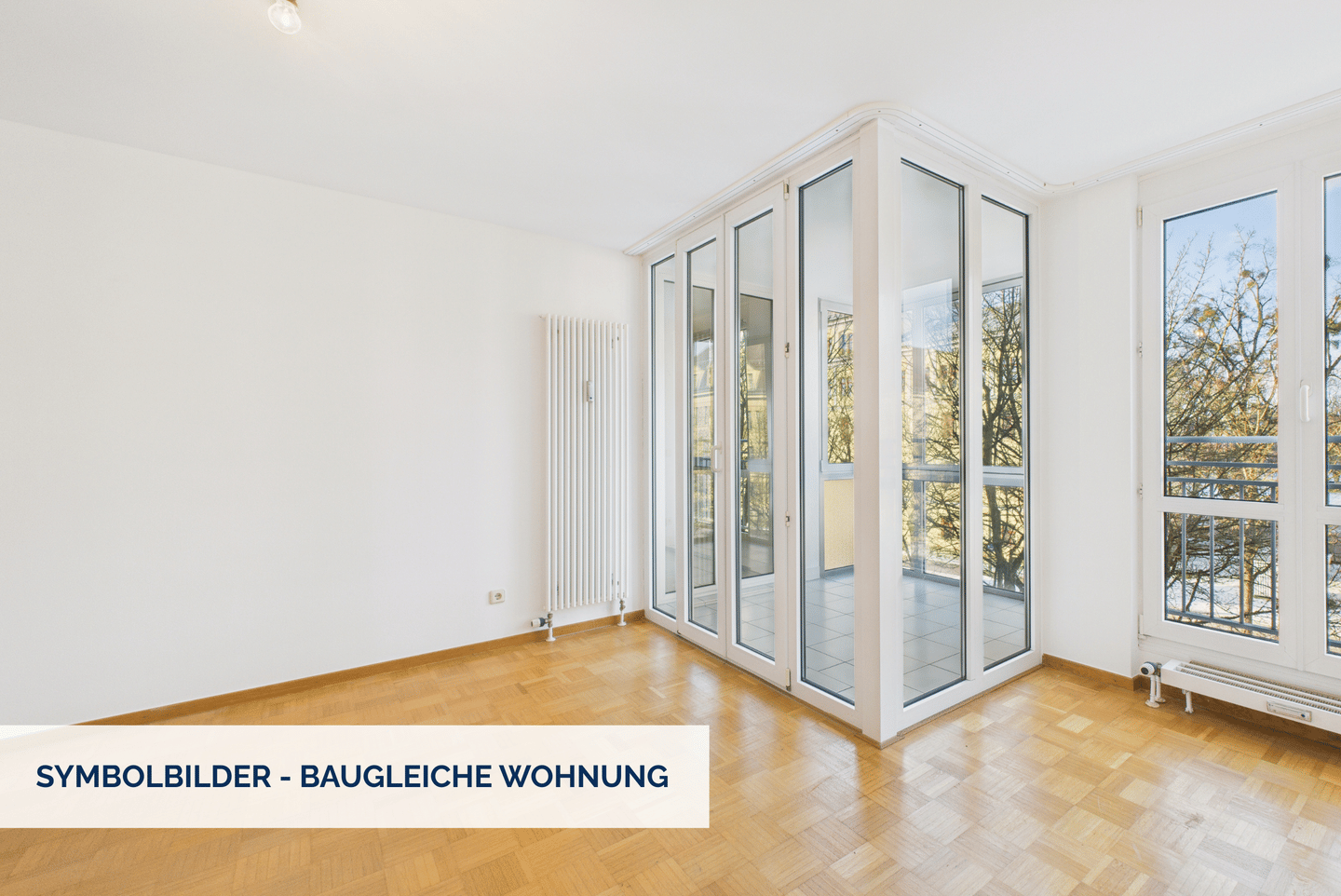 HEGERICH: Vermietete 2-Zimmer-Wohnung mit Blick ins Grüne in gefragter Lage am Olympiapark – 80637 München – Vorschaubild 3
