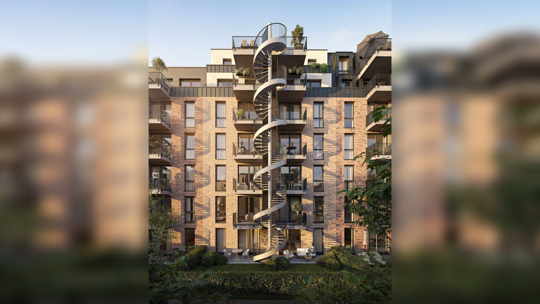 Neubau Erstbezug;  Exklusives und hochwertig ausgestattetes 1 Zi. Terrassen Appartement in Haus B – 28207 Bremen – Vorschaubild 3