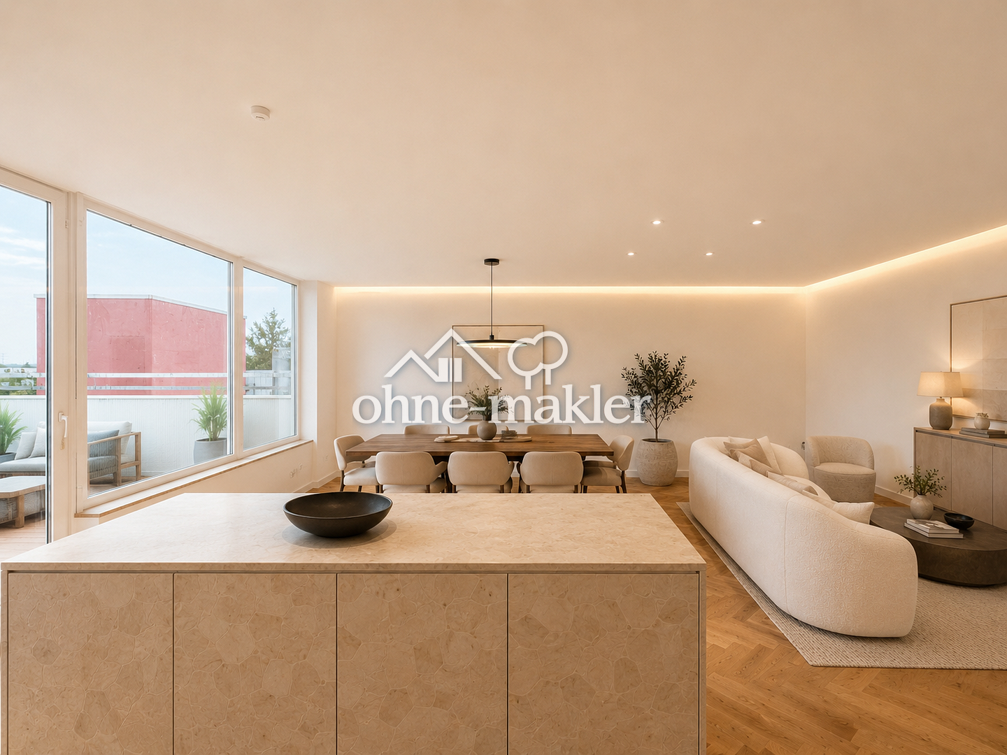 Penthouse mit Dachterrasse über Köln – Traumlage – Breslauer Str. 27, 50858 Köln – Vorschaubild 3