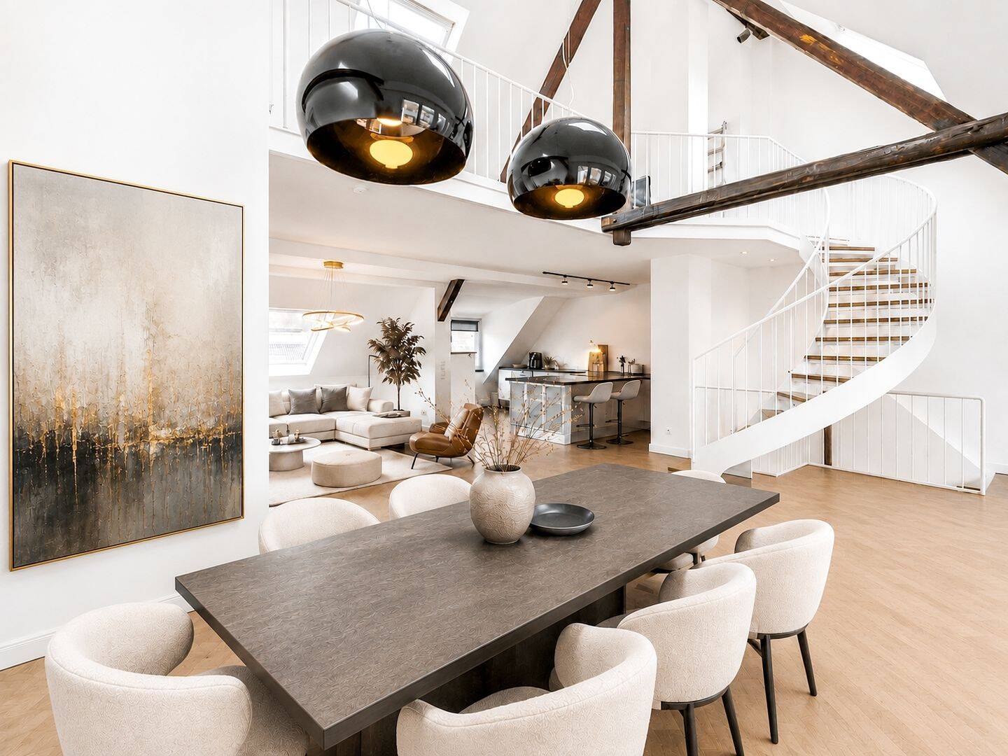 Einzigartige Maisonette mit Dachterrasse und separater Einliegerwohnung im ehemaligen Standesamt – 40472 Düsseldorf – Vorschaubild 3
