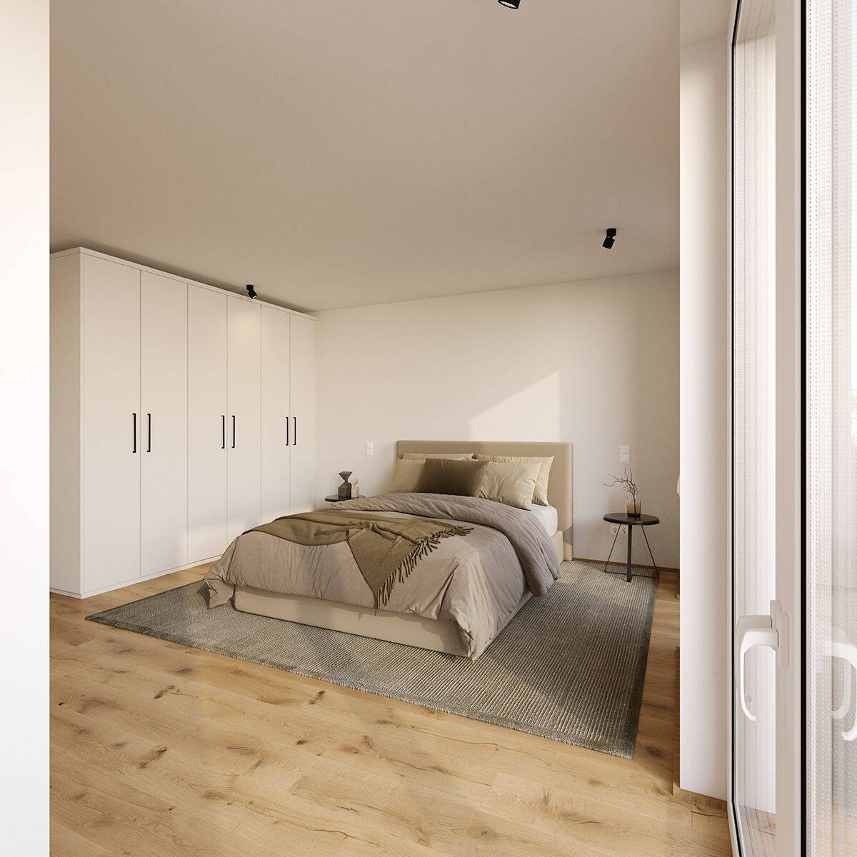 Neubau Erstbezug: Exklusive und hochwertig ausgestattete 2 Zimmer Wohnung im DG, 2 Balkone in Haus B – 28207 Bremen – Vorschaubild 3