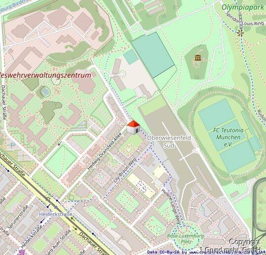 Frisch renovierte 2-Zimmer-Maisonette in ruhiger Lage am Olympiapark in München-Neuhausen/Moosach – 80637 München – Vorschaubild 4
