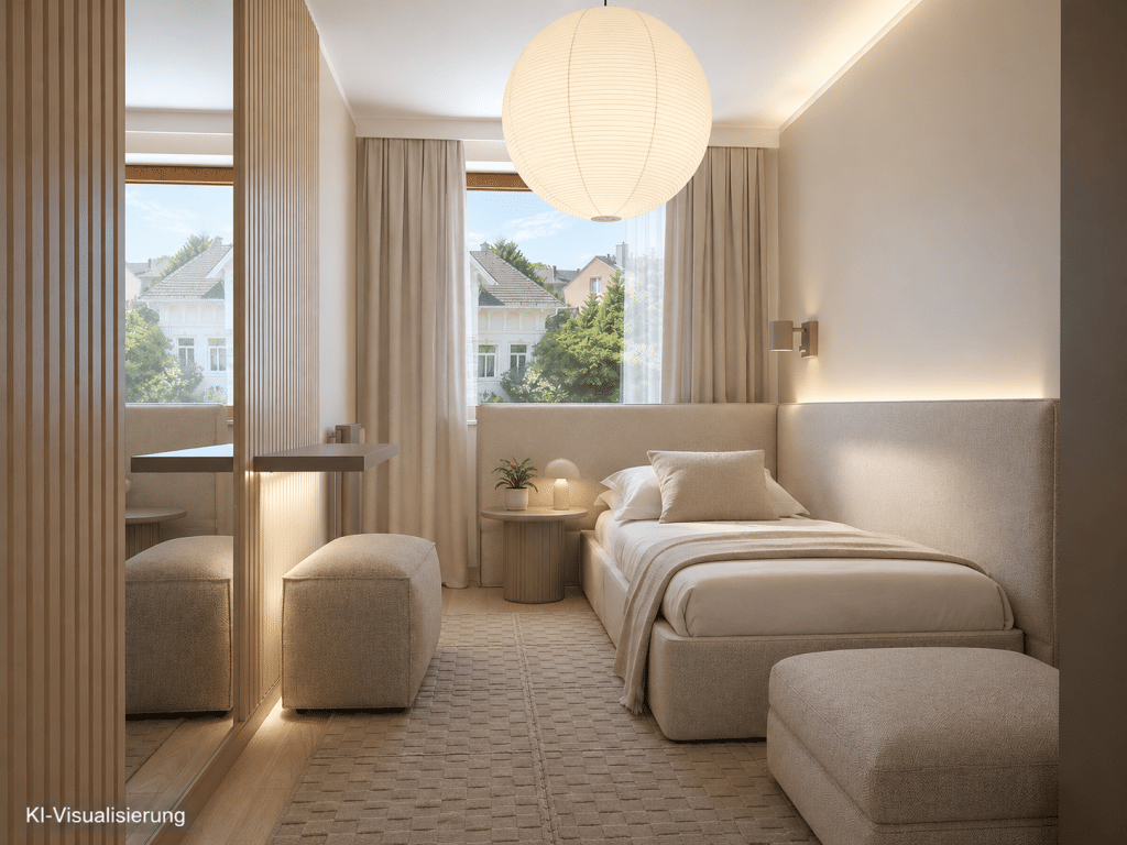 Erstbezug nach Modernisierung: 1,5-Zimmer-Wohnung mit Balkon – 22145 Hamburg – Vorschaubild 7