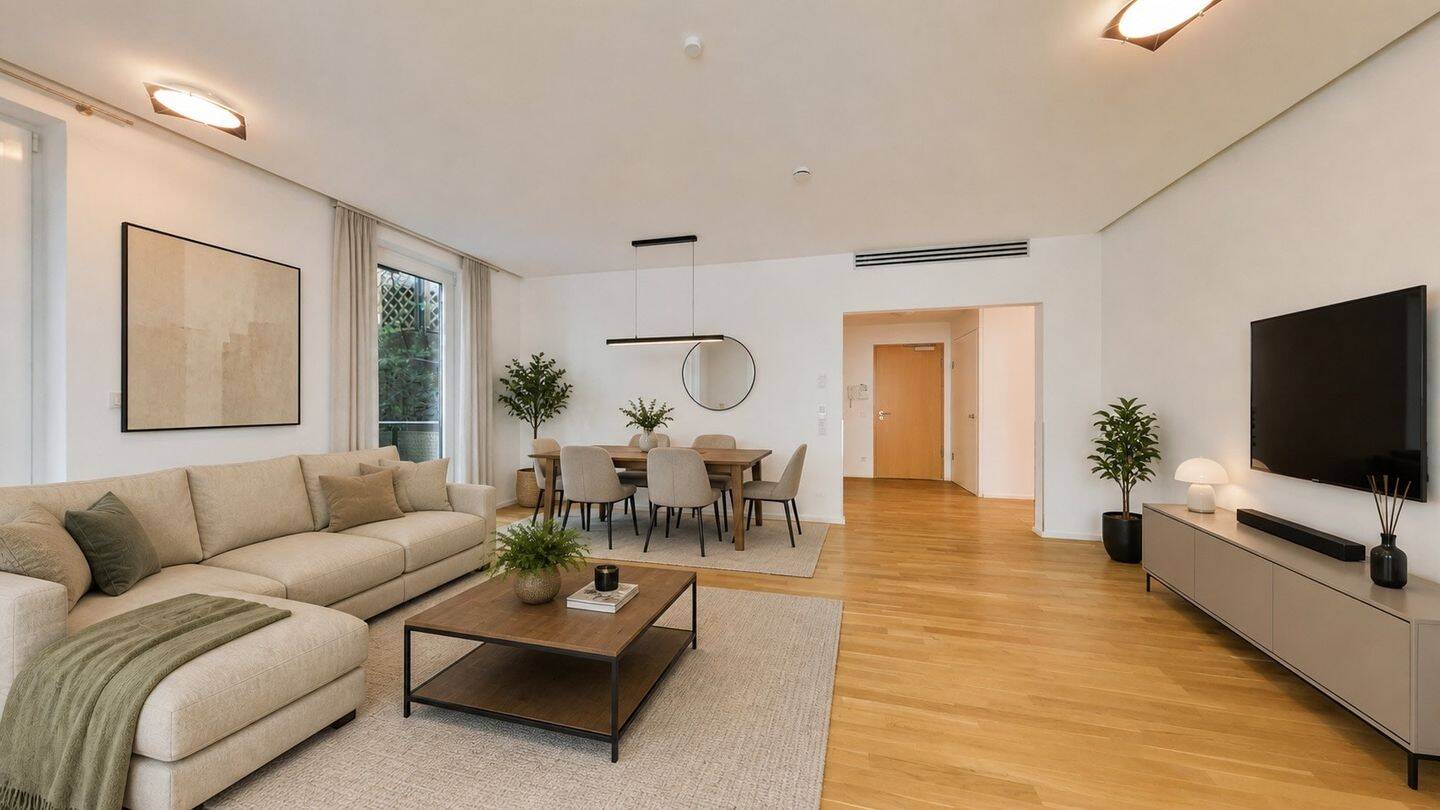 WIESBADEN-NEROTAL – im Neubaustandard exklusive 4 – Zimmer Wohnung mit Balkon und Tiefgaragenplatz – 65193 Wiesbaden – Vorschaubild 3