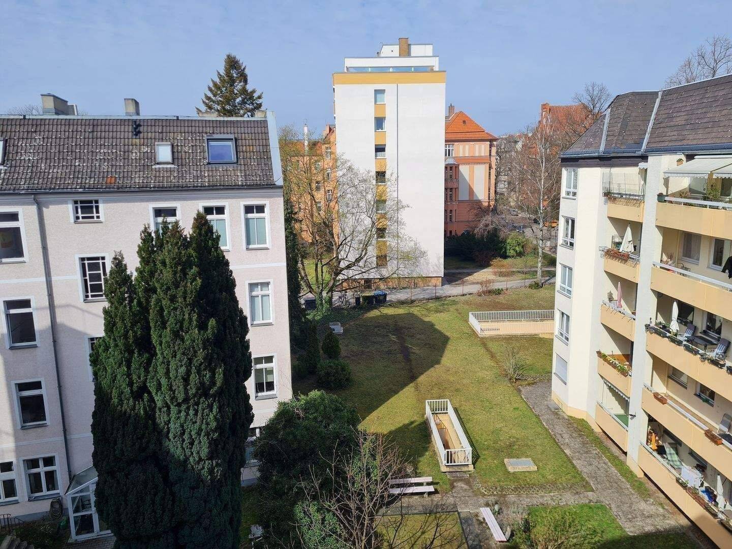 Fern-Ausblick*mehrere Kilometer!*LEERE Wohnung*SCHMARGENDORF*Breite Str. vis-à-vis*LIFT ins 4. Obergeschoss S-O-Balkon, Deckenhöhe über 3 m – 14199 Berlin – Vorschaubild 3