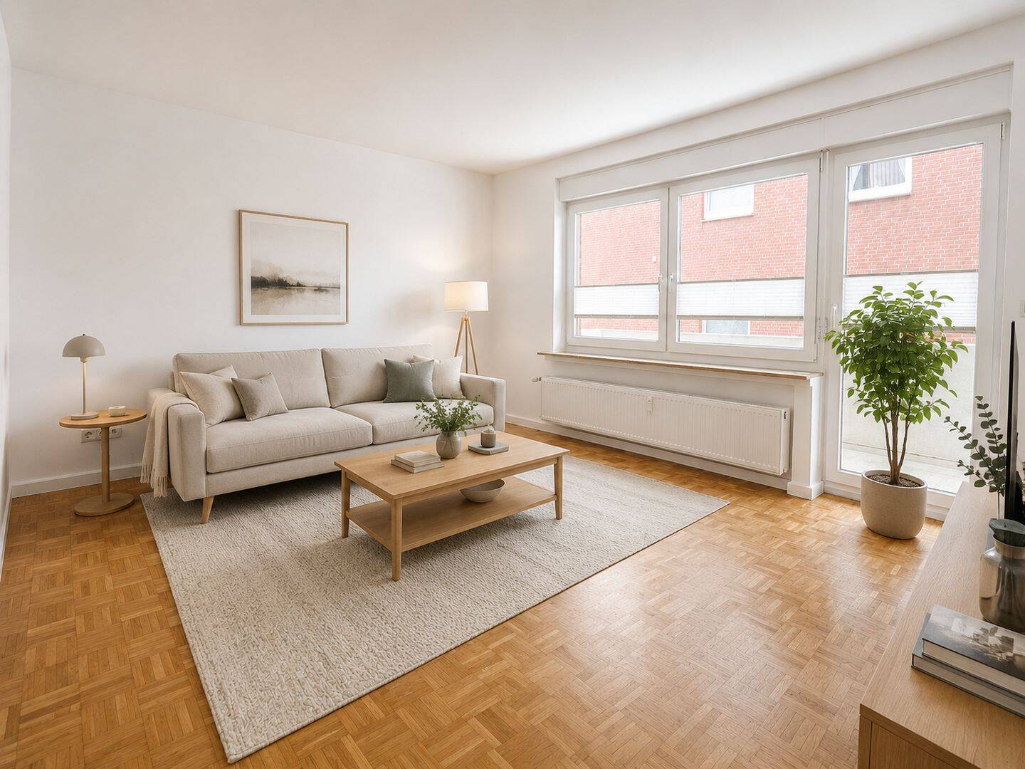 Steubenstraße: 2-Zimmer-Wohnung mit Balkon im Erdgeschoss, Terminbuchung über Link, s. Beschreibung – 26123 Oldenburg (Oldb) – Vorschaubild 3