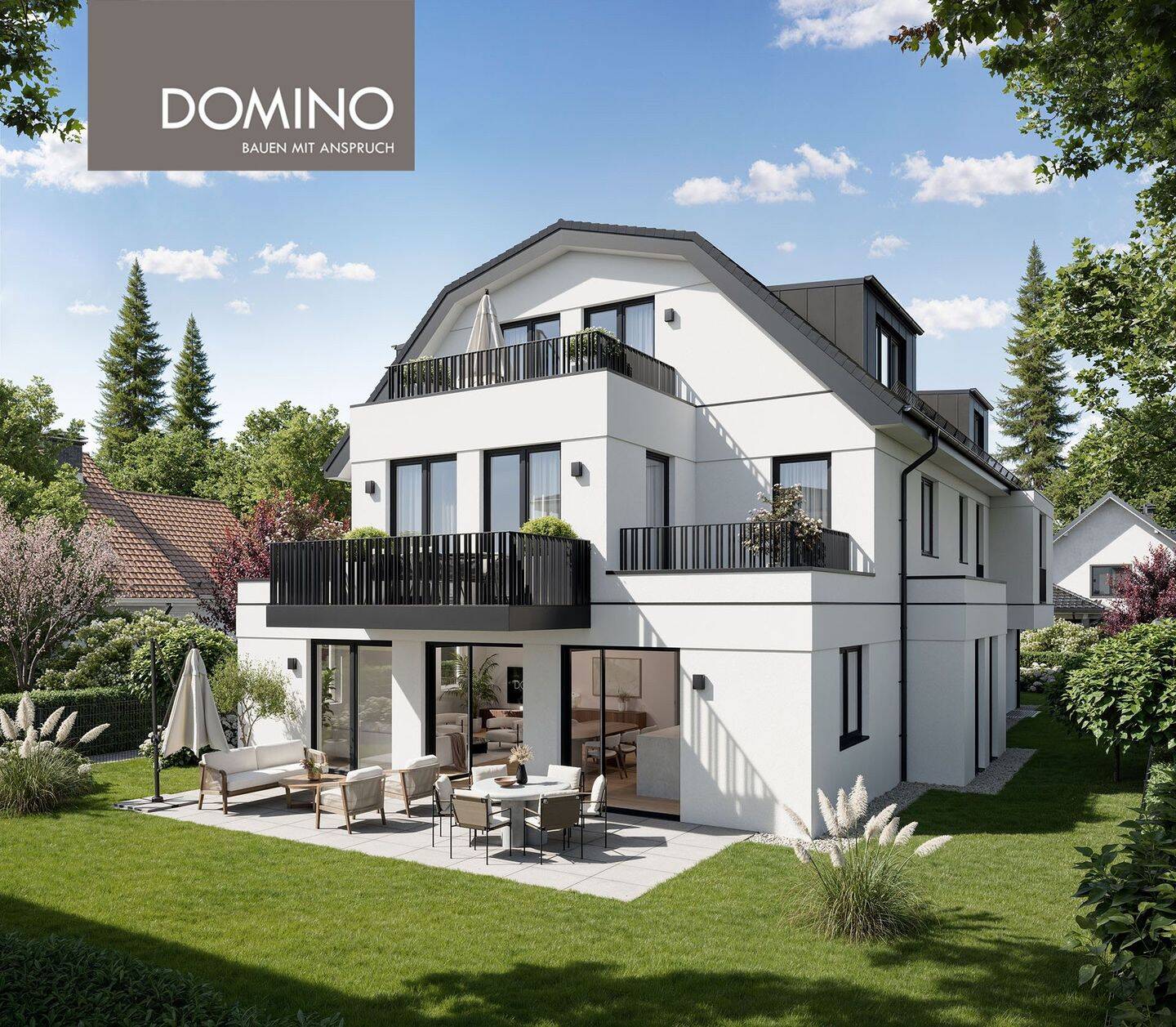 Modern wohnen über den Dächern – 3-Zimmer-NEUBAU mit Dachterrasse & Aufzug – 81929 München – Vorschaubild 3