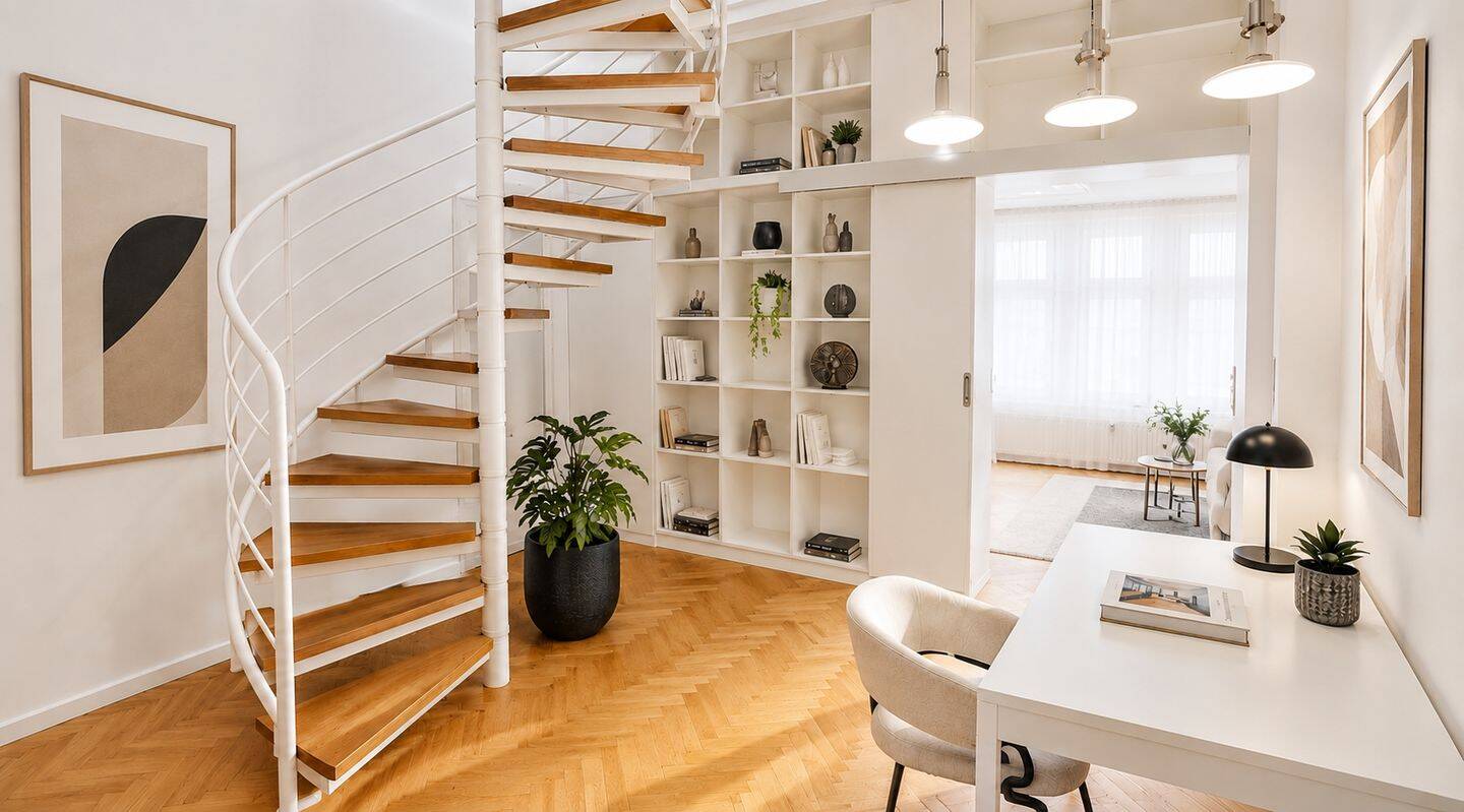 Charmante Maisonette-Wohnung im Loft-Stil – 40489 Düsseldorf – Vorschaubild 3