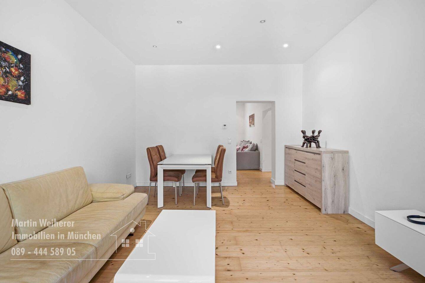 Stilvolle 3 Zimmer Altbauwohnung – urbanes Wohnen im Herzen von Haidhausen – 81667 München – Vorschaubild 3