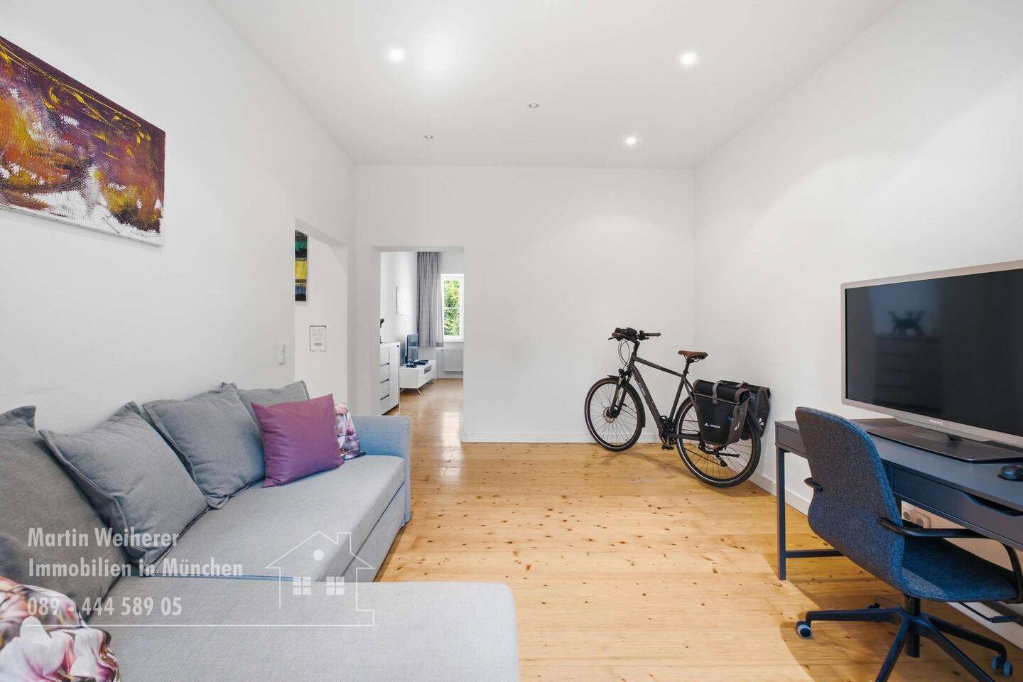 Stilvolle 3 Zimmer Altbauwohnung – urbanes Wohnen im Herzen von Haidhausen – 81667 München – Vorschaubild 4