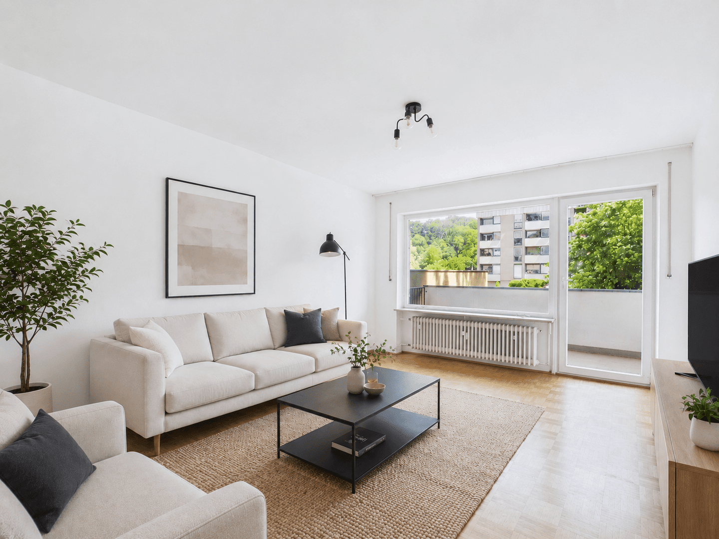 SITULI: Helle 2-Zimmer-Wohnung mit zwei Balkonen in Isarnähe – 81543 München – Vorschaubild 3
