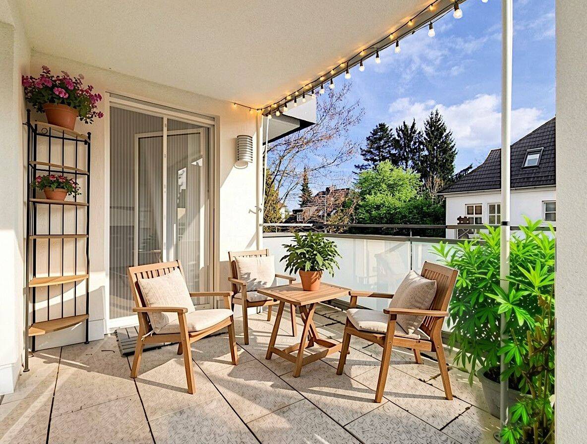 Lichtdurchflutet, komfortabel, bezugsfrei! Moderne Traumwohnung im schönen Obermenzing. – 81247 München – Vorschaubild 4