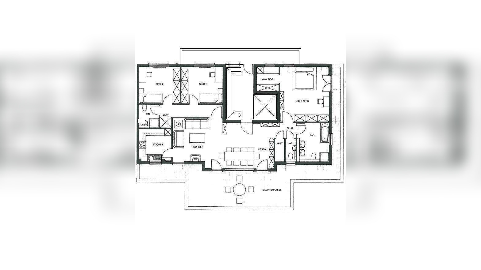 Penthouse mit 2,70 m Deckenhöhe und Dachterrasse – 65189 Wiesbaden – Vorschaubild 3