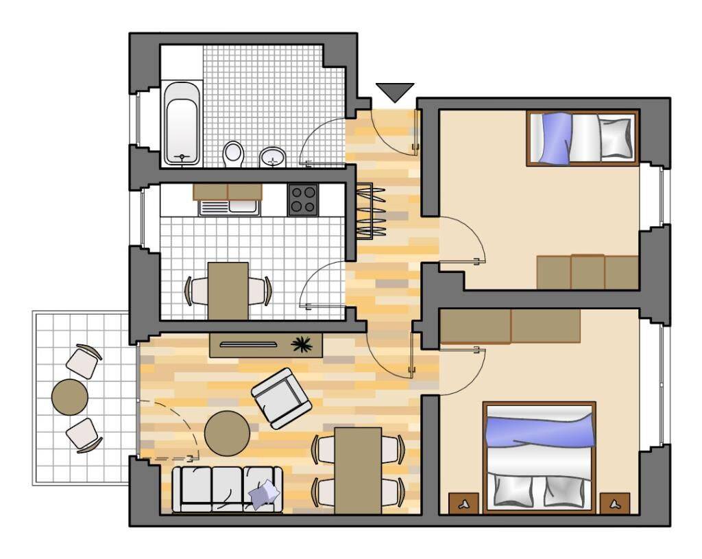 3-Zimmer-Wohnung in Gelsenkirchen Erle – 45891 Gelsenkirchen – Vorschaubild 3
