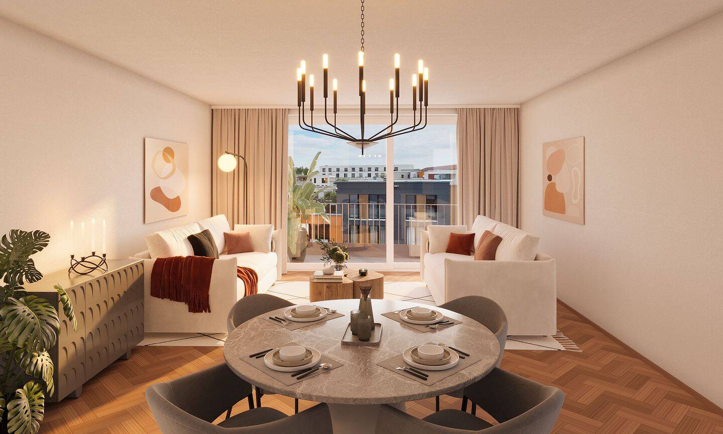 Attraktive 3-Zimmer-Wohnung mit angenehmer Wohnatmosphäre – 1067 Dresden – Vorschaubild 4