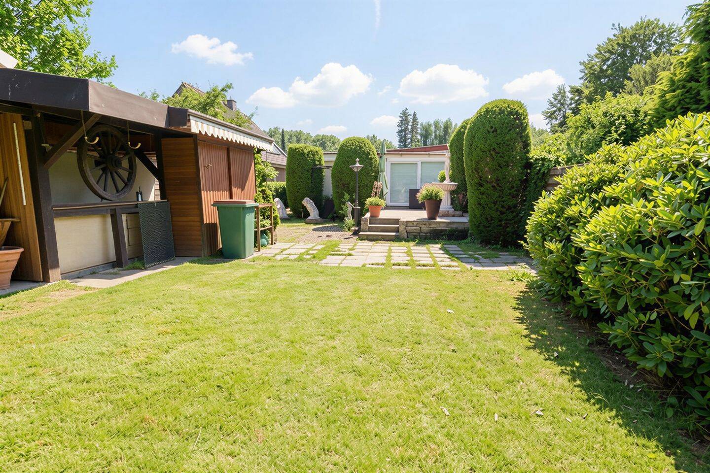 Bungalow-Doppelhaushälfte auf großem Grundstück in ruhiger Wohnlage – 22395 Hamburg – Vorschaubild 3