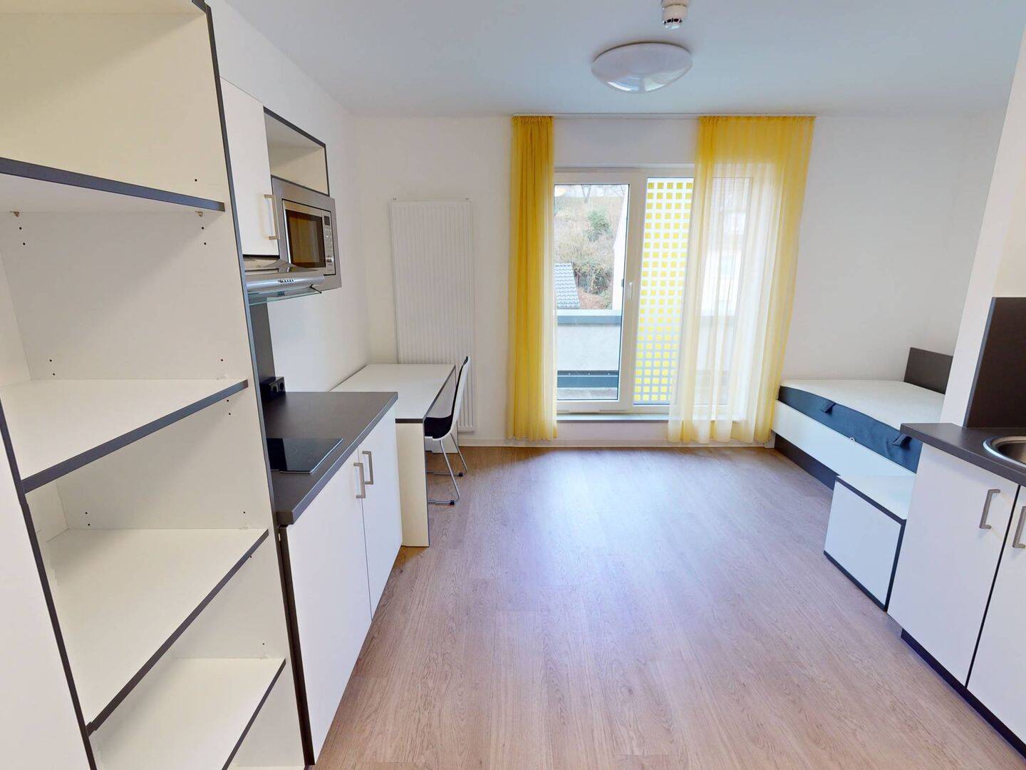 **STUDENTS ONLY** ALL-IN Apartment: Möbliert mit EBK, Bad und vielen Extras im Open Living House (nur für Studenten!) – 57074 Siegen – Vorschaubild 3