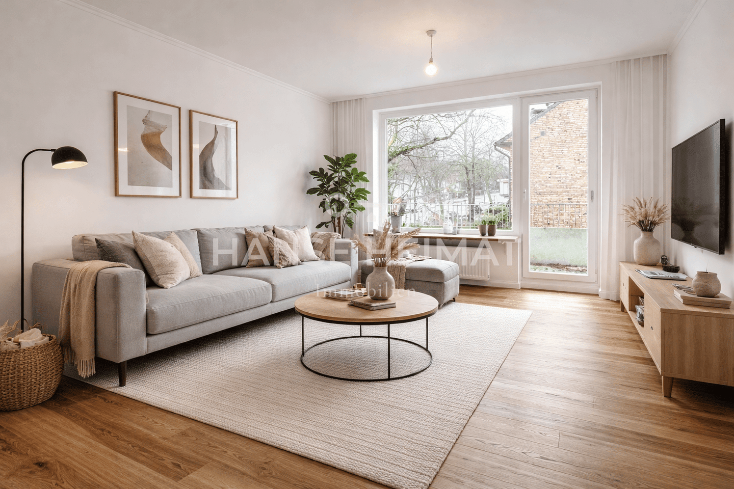 Bezugsfreie, renovierte 3-Zimmer-Wohnung mit Balkon – 22043 Hamburg – Vorschaubild 3