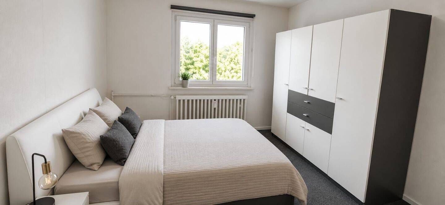 Sehr schöne, moderne 2 Zimmer-Wohnung mit Balkon in Wolfsburg Hellwinkel – 38446 Wolfsburg – Vorschaubild 3