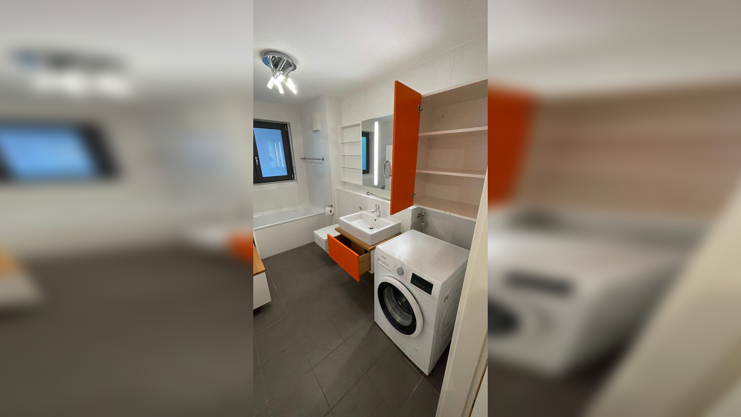 3 ZKB mit TG und Terrasse teilmöbliert sofort in Feldmoching- Ludwigsfeld – München – Vorschaubild 3