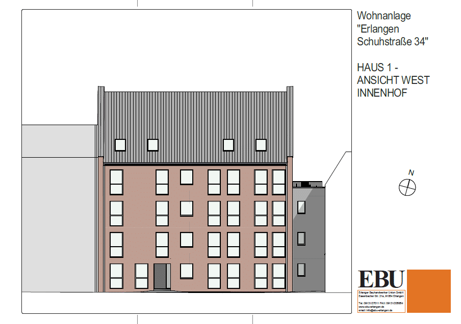 Modernes 1-Zimmer-Apartment im Herzen von Erlangen – 91052 Erlangen – Vorschaubild 3