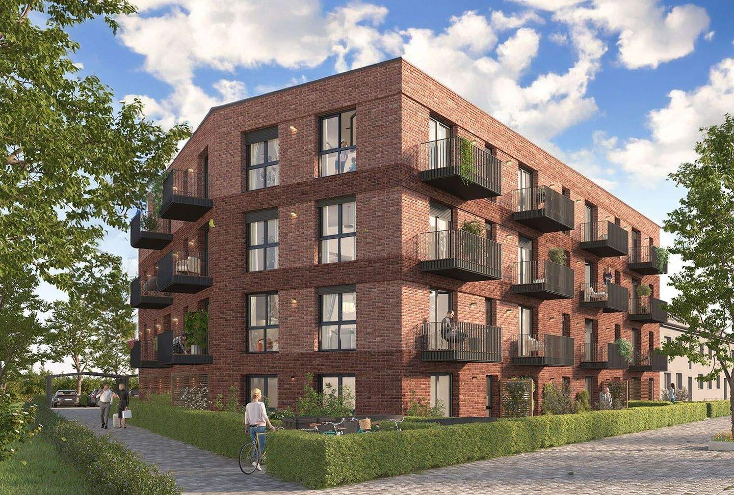Helle 2-Zimmer Wohnung mit West-Balkon – 22047 Hamburg – Vorschaubild 3